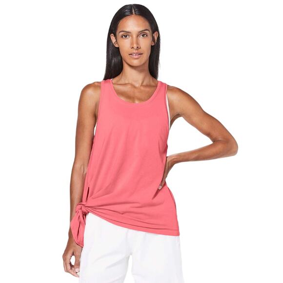 5 for $25| Lululemon To The Point Tank Glossy Pink Top Size 8 - Picture 1 of 8